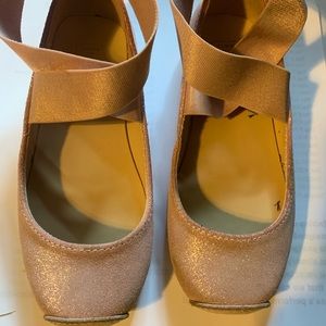 Janie and jack shimmer ballet flat